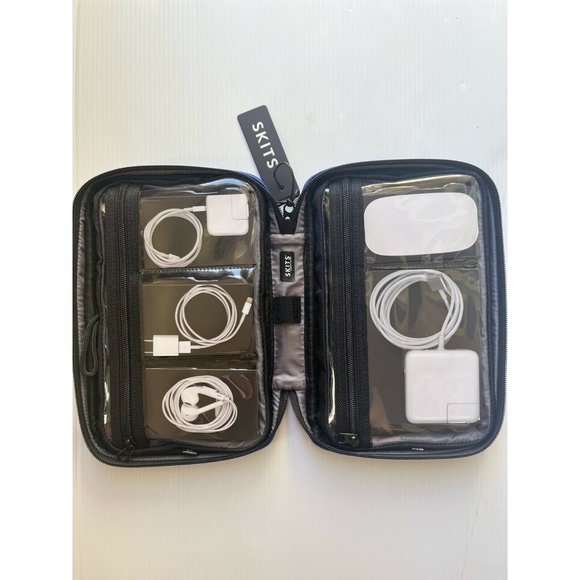 SKITS Unisex Genius Tech Case Electronic Accessory Organizer Case Blue - Picture 4 of 8